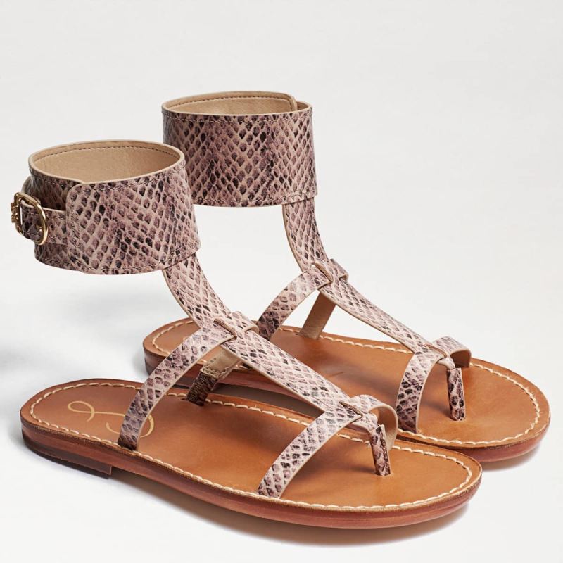 Sam Edelman Mollie Gladiator Sandal-Sesame Snake Sam Edelman Mollie Gladiator Sandal-Sesame Snake