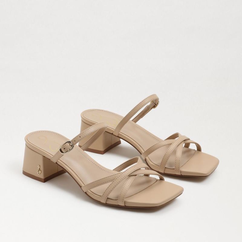 Sam Edelman Rachelle Block Heel-Almond