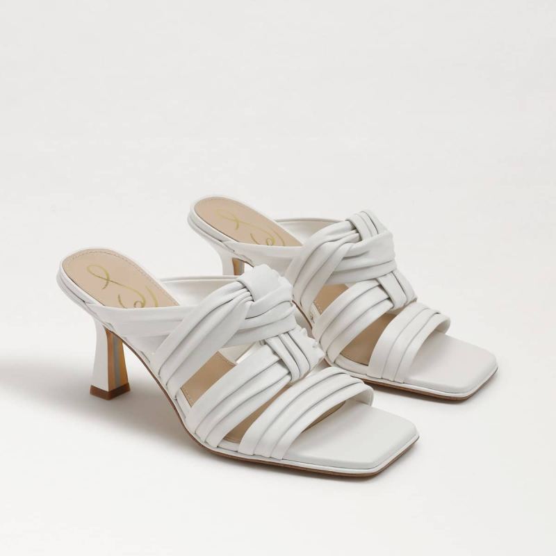 Sam Edelman Karsten Strappy Mule-White Leather Sam Edelman Karsten Strappy Mule-White Leather