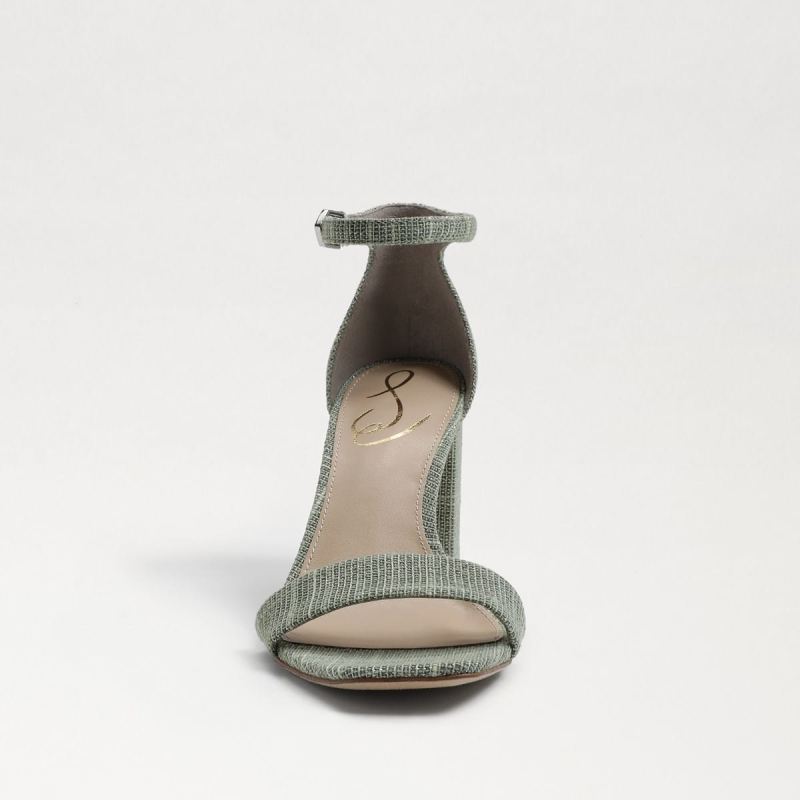 Sam Edelman Daniella Block Heel Sandal-Soft Jade Glitter Linen