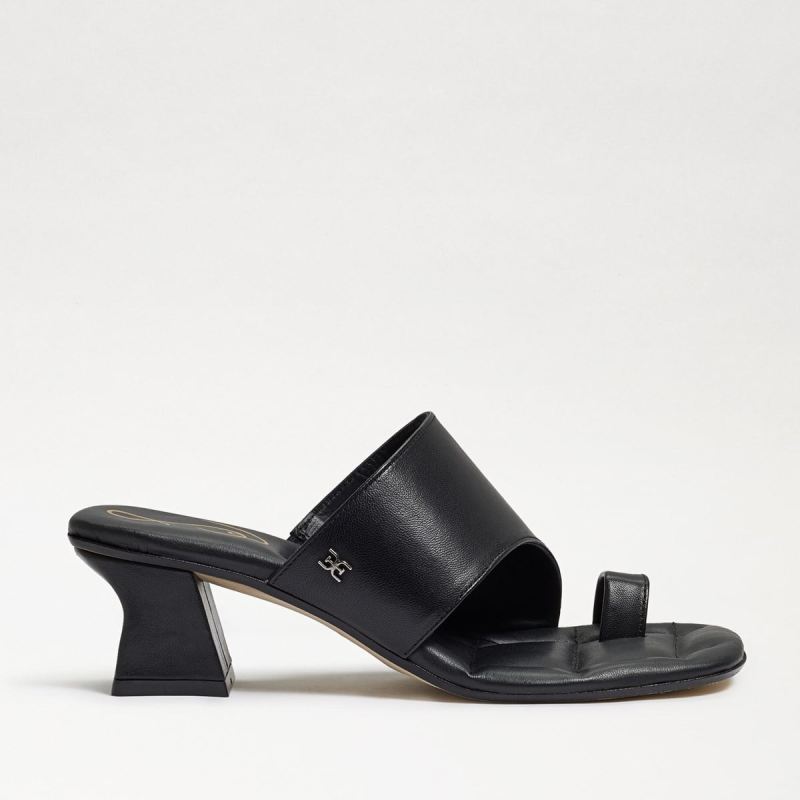 Sam Edelman Flora Block Heel Mule-Black