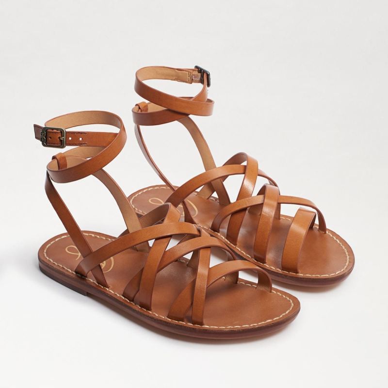 Sam Edelman Meriai Gladiator Sandal-Saddle Leather