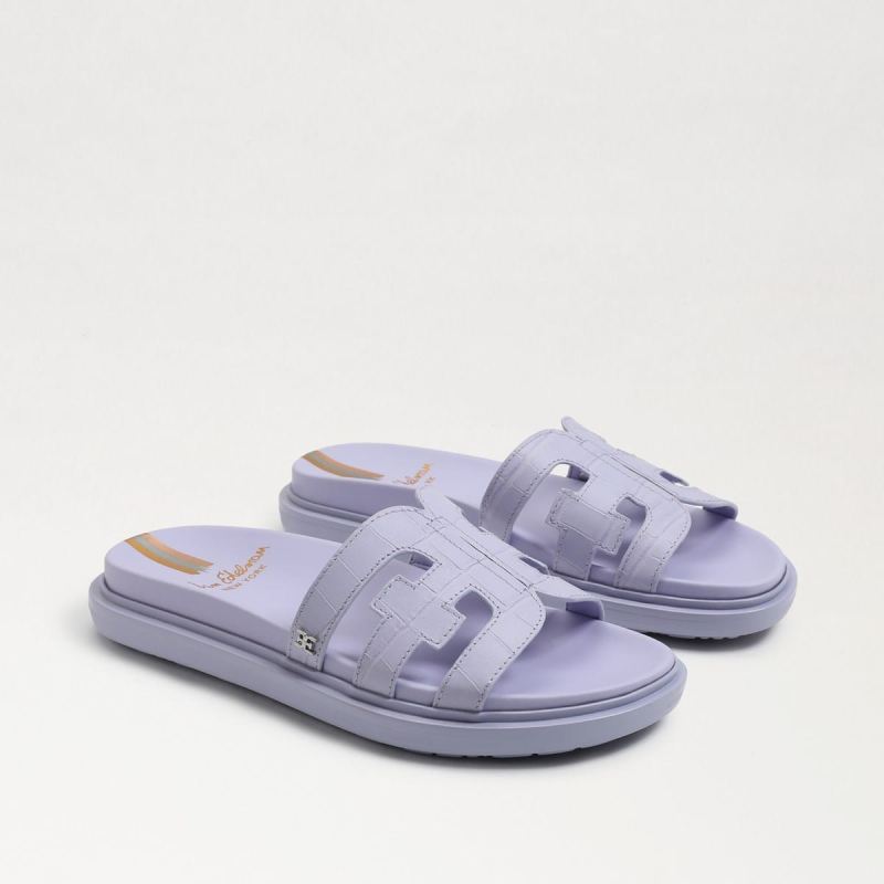 Sam Edelman Valeri Slide Sandal-Misty Lilac Croc