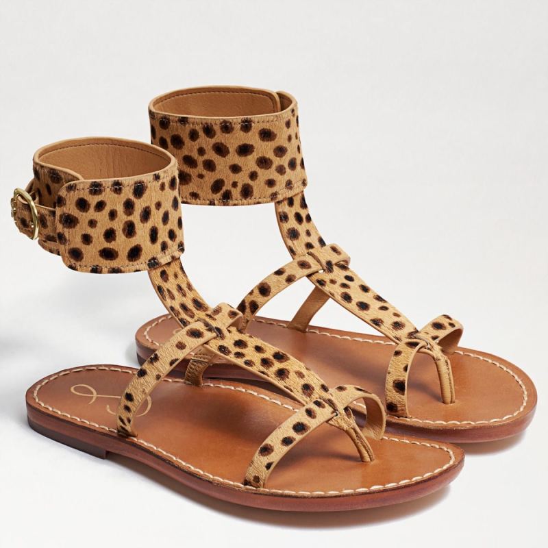 Sam Edelman Mollie Gladiator Sandal-Tan Multi Cheetah Sam Edelman Mollie Gladiator Sandal-Tan Multi Cheetah