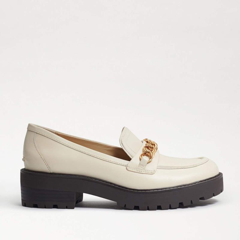 Sam Edelman Taelor Lug Sole Loafer-Modern Ivory Leather ...