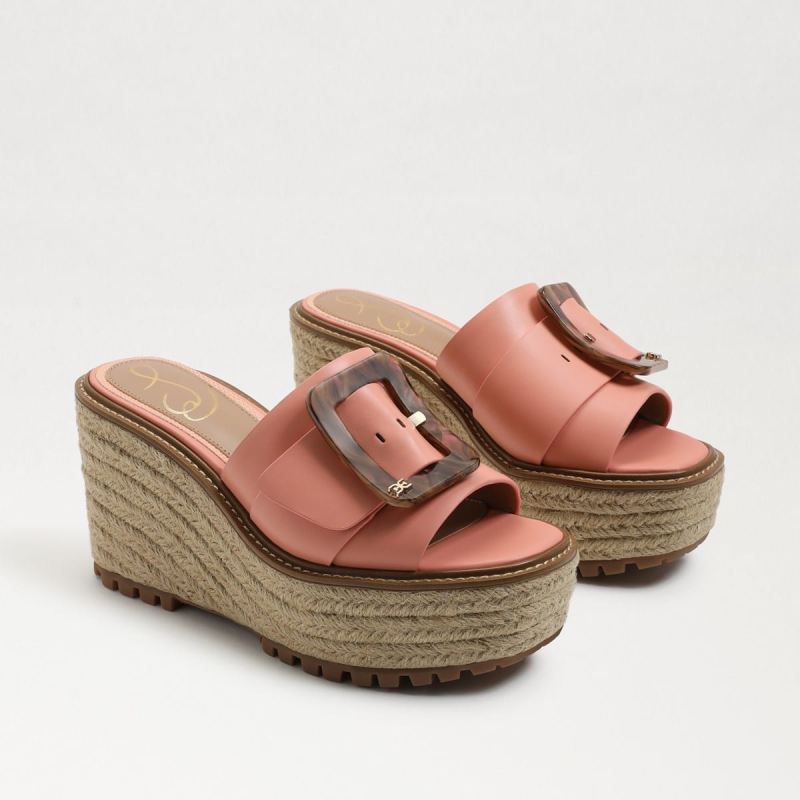 Sam Edelman Livi Espadrille Wedge Sandal-Canyon Clay Leather ...