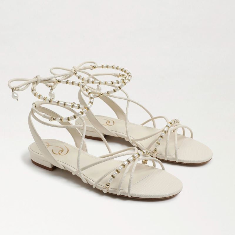 Sam Edelman Tatianna Sandal-Modern Ivory Leather