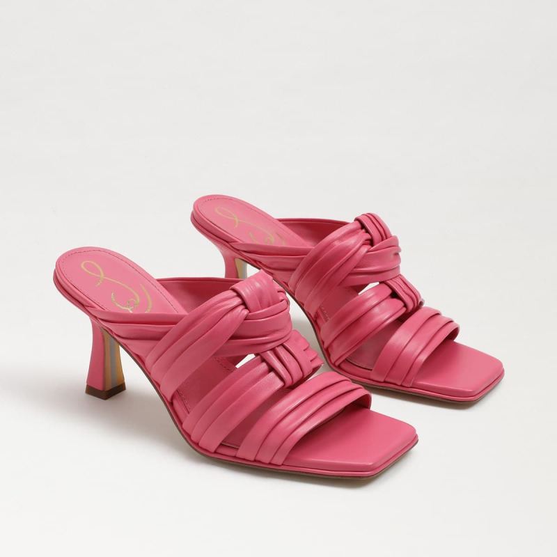 Sam Edelman Karsten Strappy Mule-Rose Leather Sam Edelman Karsten Strappy Mule-Rose Leather