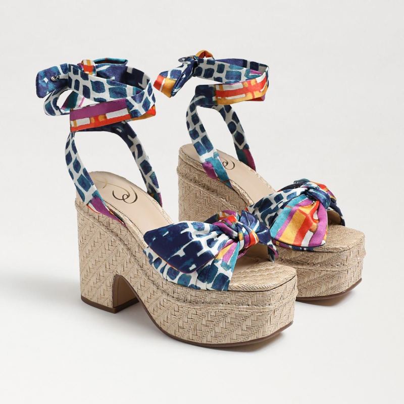 Sam Edelman Tula Platform Sandal-Caspian Blue Sam Edelman Tula Platform Sandal-Caspian Blue