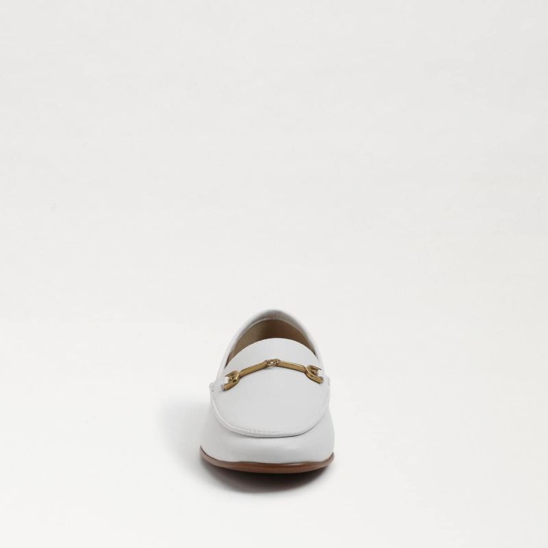 Sam Edelman Loraine Kids Bit Loafer-Bright White